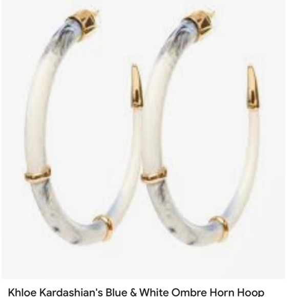 🌟HostPick 🌟Park Lane Kimono Earrings, White/Gold - Picture 3 of 8